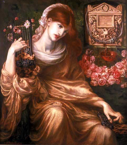 Dante Gabriel Rossetti Roman Widow